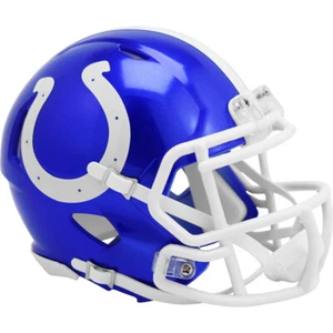 Indianapolis Colts NFL Flash Alternate Revolution Speed Mini Helm  - Bild 1 von 1