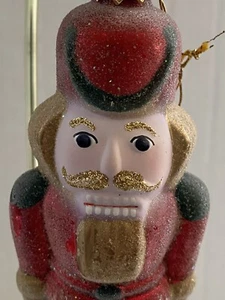 Christopher Radko Nussknacker Eiszapfen Weihnachten 10" Glas Ornament 1997 im Ruhestand - Bild 1 von 11