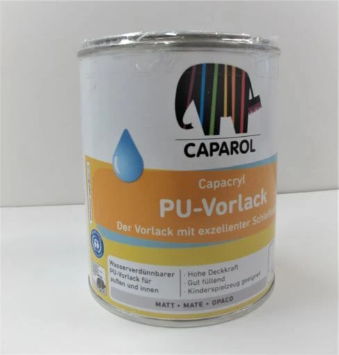 2,5 ltr Caparol Capacryl PU-Vorlack Polyurethan-Acryl-Vorlack # - Bild 1 von 1