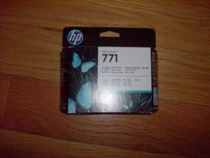 2019 GENUINE HP #771 Photo Black/Light Gray PRINTHEAD DESIGNJET Z6200 CE020A NEW - Photo 1/1