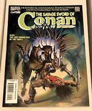 SAVAGE SWORD OF CONAN #214 (1993) NICE COPY! AWESOME JULIE BELL COVER!