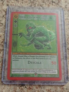 MetaZoo Lizard Man of Scape Mine Swamp Cryptid Nation 1ª Edición Derecha Holo 6/159 - Imagen 1 de 2