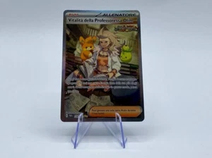 Carta Pokemon VITALITÀ DELLA PROFESSORESSA OLIM 239/182 Set Paradosso Temporale - Foto 1 di 5