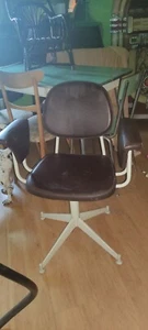 Sedia Girevole Stile BBPR Olivetti Anni 60 Vintage Modernariato - Foto 1 di 4