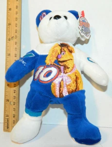 Fozzie the Bear The muppets show Kermit on Back Valvoline BENSON #10 Teddy BEAR - Picture 1 of 9