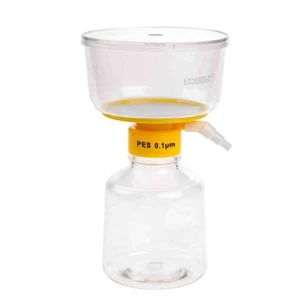 CELLTREAT 500mL Filter System, PES, 0.10, 90mm, 12/Case, Sterile, #229723 - Picture 1 of 1