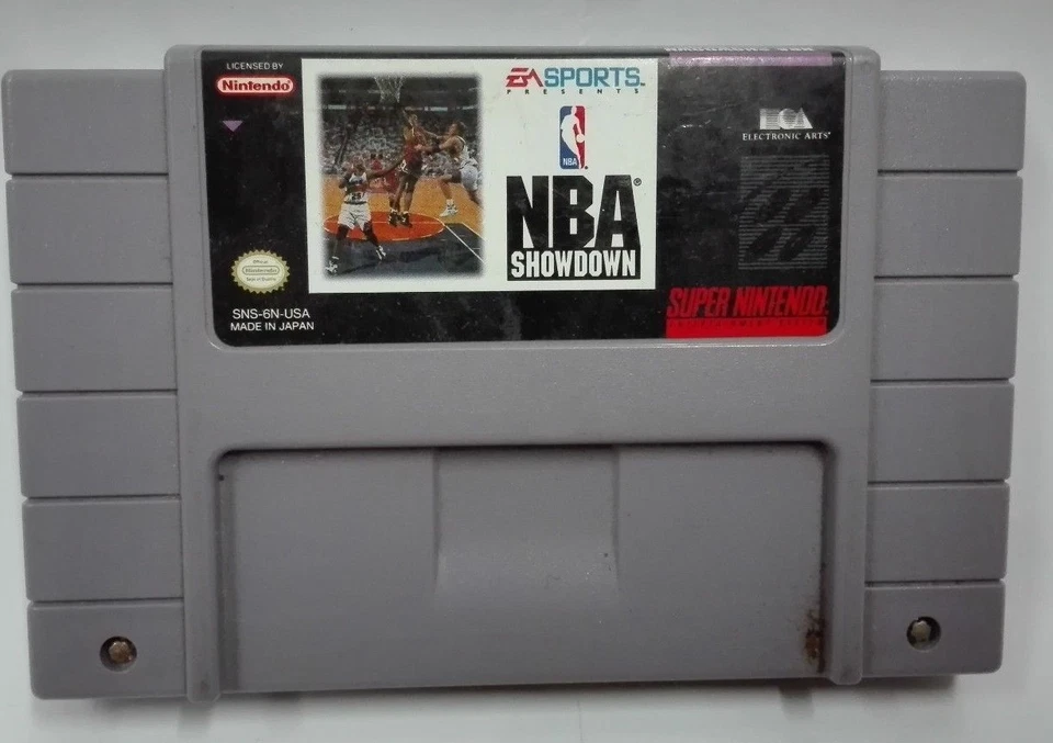 NBA Showdown (USA) per NINTENDO SNES SUPER NES - LOOSE - Immagine 1 di 1