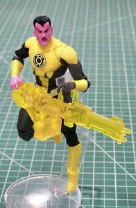 Custom Resin Yellow Construct Gatling Gun for 1:10 Figures Lantern Sinestro DC - Picture 1 of 4