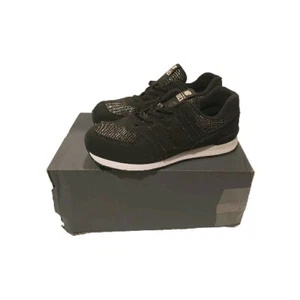 Scarpe da ginnastica unisex New Balance GC574FB2 bambino Enf argento metallizzato nero taglia 5 - Foto 1 di 12