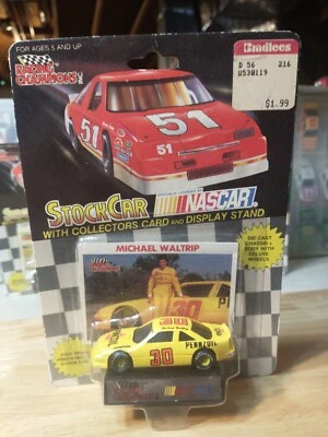 Racing Champions Nascar 1/64 diecast #30 Pennzoil Michael Waltrip Pontiac 1992 Foto 1 de 4