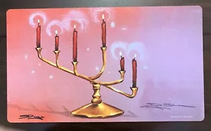 Candelabro de Tawnos - Douglas Shuler - Firmado por el artista - Alfombra de juego Magic The Gathering - Imagen 1 de 1