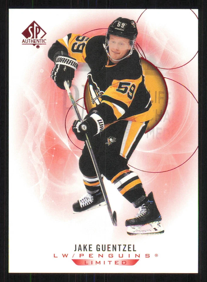 2020-21 SP Authentic Limited Red #34 Jake Guentzel - Image 1 of 2