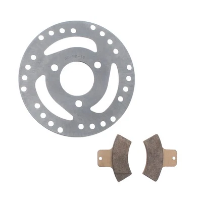 Brake Rotor and Brake Pads for Polaris Trail Boss 325 2000 - 2002 Rear Brakes - Image 1 of 4