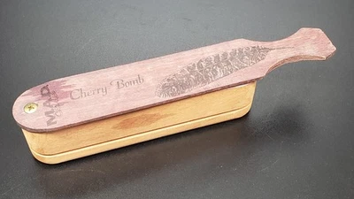 VINTAGE RARE MAD Calls CHERRY BOMB TURKEY Hunting BOX CALL (Model MD-329) - Image 1 of 4