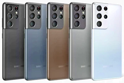 Original OEM Pull Samsung Galaxy S21,S21+, S21Ultra,S21fe Back Glass Replacement - Image 1 of 4