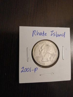 2001 P Rhode Island Quarter - Image 1 of 2