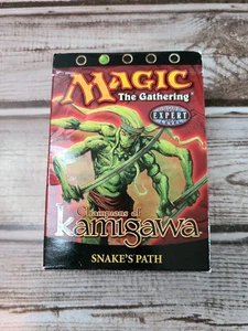 Champion's Of Kamigawa - Snake's Path - Empty Theme Deck Box - MTG 2004 - Picture 1 of 7