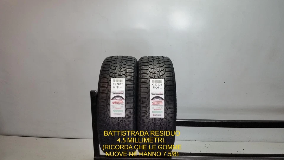 GOMME USATE  TERMICHE 185/55R16 87T BRIDGESTONE BLIZZAK LM25 PNEUMATICI C22032 - Bild 1 von 1