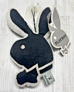 NWT Vintage 2004 Mini Playboy Plush with suction cup for hanging Black and White - Picture 1 of 8