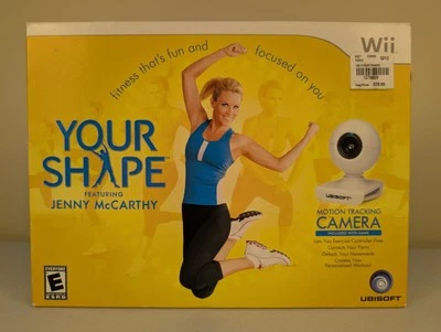 Your Shape: Featuring Jenny McCarthy w/ Camera (Nintendo Wii) NEW OPEN BOX⬅️🔥 - Image 1 of 4