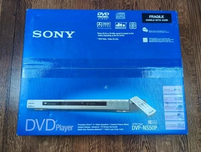 SONY DVD Player Model DVP-NS50P CD/DVD - New Sealed - Image 1 of 4