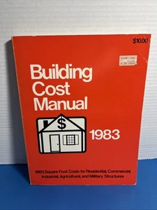 Building Cost Manual 1983 Craftsman Book Company Paperback - Picture 1 of 12