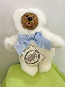 Kimbearly Originals Mini Mikey White Bear with Angels Wings 19043 NWT Vintage - Picture 1 of 6