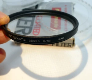Fotomate 67mm 4 Star Cross Screen 1mm Filter - mint - Picture 1 of 8