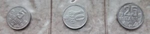 Scegli MOLDOVA 2001 - 5 , 10 , 25 bani Lei Moldavia Ex Russia Spl XF Leu - Picture 1 of 4