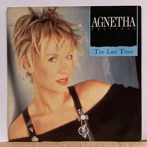 Agnetha Fältskog Last Time 7" vinyl UK Wea 1988 7" in pic sleeve YZ170 - Picture 1 of 4