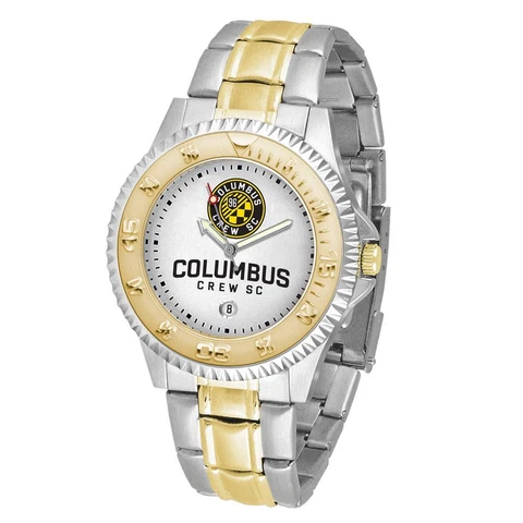 Men's Columbus Crew Watch Two-Tone Gold Silver Watch Cover