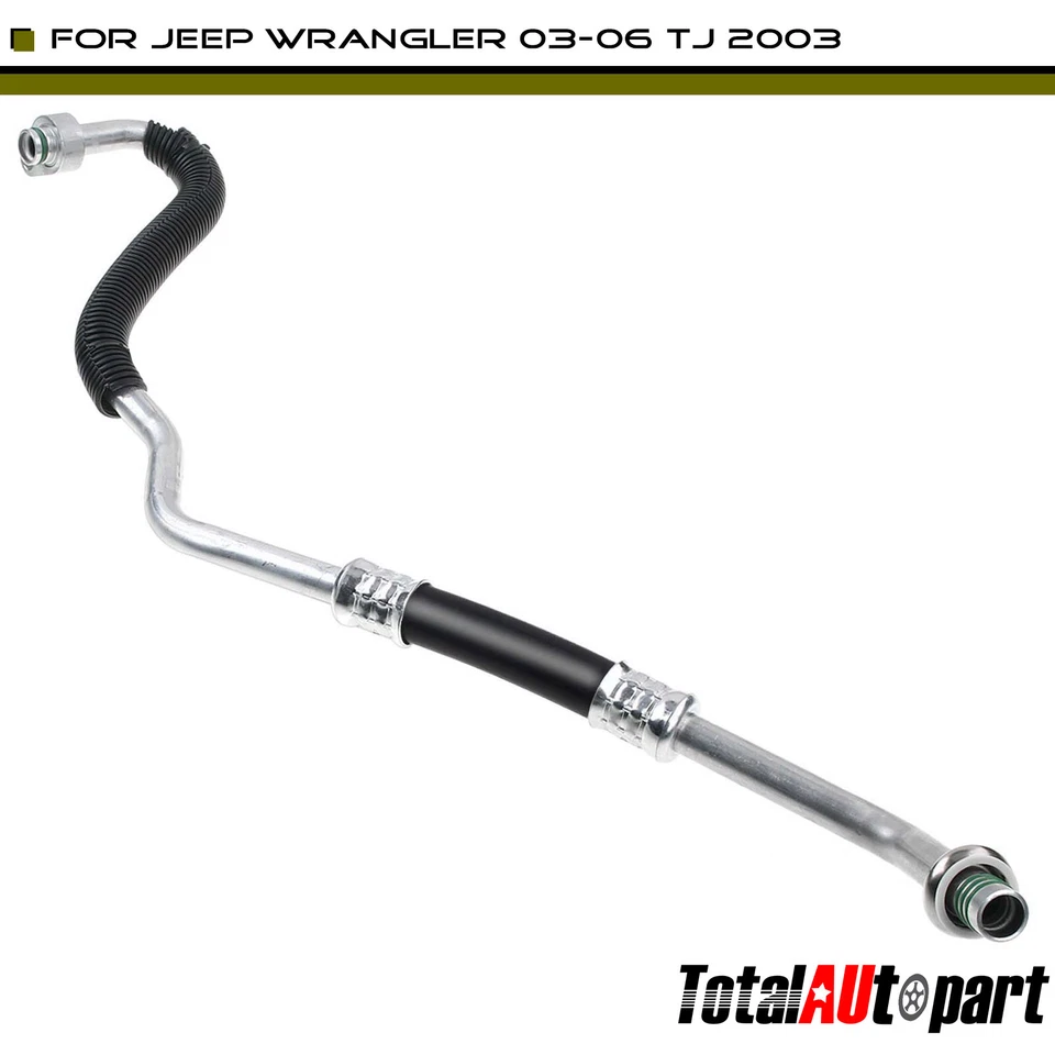 Manguera de succión de refrigerante de aire acondicionado para Jeep TJ 2003 Wrangler 2003 2004 2005 2006 2,4 L Foto 1 de 4