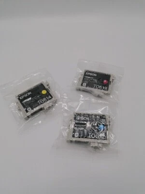 Epson  cartucce originali multipack nuove sigillate  T0612 T0613 T0614 colori - Immagine 1 di 4