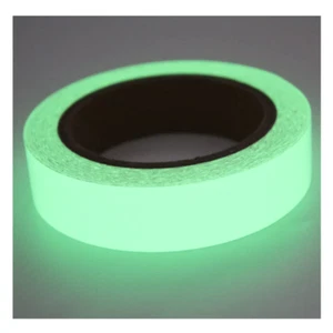 Glow in the Dark Tape, Neon Fluorescent Glow Tape, Halloween Glow Gaffer Duct Ta - Picture 1 of 6