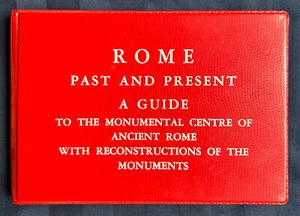 Rome Past and Present Vintage Guide Book With Acetate Overlays 1960s - Picture 1 of 10