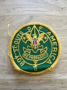 "Parche verde BSA vintage con rosca amarilla 2 1/2""" - Imagen 1 de 7