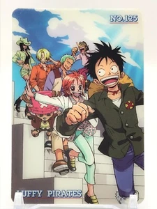 Luffy Nami One Piece Plastic Card Bandai Japan Very Rare 2003 F/S No.125 - Picture 1 of 12