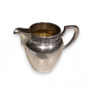 Vintage Jezler 800 silver laurel model creamer Marked - Picture 1 of 4