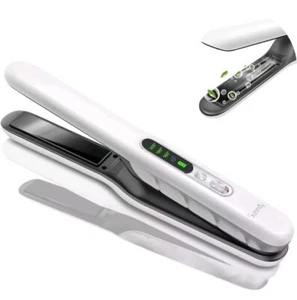 SUNMAY Voga Plus Cordless Hair Straighteners Curler Ionic Travel Mini Flat Iron - Picture 1 of 8