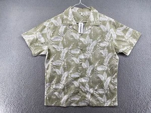 COOFANDY Men's Hawaiian Short Sleeve Beach Cotton Button Up Shirt Size XL NEW - Picture 1 of 12