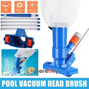 Swimming Pool Cleaner Vacuum Suction Hot Tub SPA Pond Cleaning Vacuum with Pole - Picture 1 of 14
