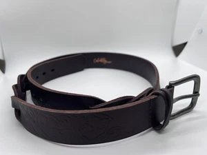 CATCHFLY Belt Women’s Medium Braided Accent Leather. - Picture 1 of 7
