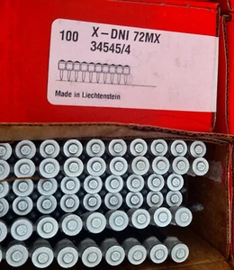 Hilti 500 Nägel Betonnagel X-DNI 72 MX Betonnägel f. Hili Bolzenschußgerät - Bild 1 von 2