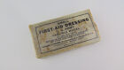 US ww2 - Pansement SMALL FIRST AID DRESSING emballage paraffiné (Authentique)