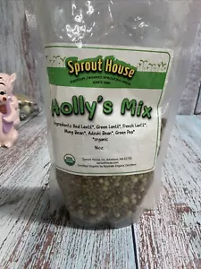 Sprout House Organic Sprouting Seeds .Red,Green,French Lentil,Mung,Adzuki,Gr.Pe - Picture 1 of 5