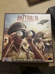 AuZtralia Board Game - Martin Wallace 2018 - 100% Complete - Open Box NM - Picture 1 of 3
