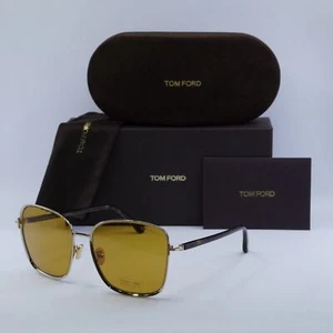TOM FORD FT1029 32E Rose Gold/Brown 57-17-140 Sunglasses New Authentic - Picture 1 of 6