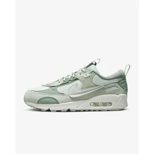Nike Air Max 90 Futura Mint Grau Grün Schuhe Damen Größe Uk 9 Eur 44 DM9922-105 - Bild 1 von 6