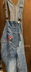 Main Street By Disney Mickey Mouse Women's Overalls - Picture 1 of 5