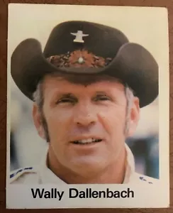 Tarjeta de juego B Wally Dallenbach 1979 Avalon Hill USAC Indianapolis 500 - Imagen 1 de 2